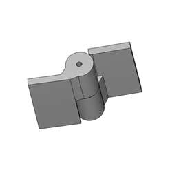 2500LH-304 Half Mortise